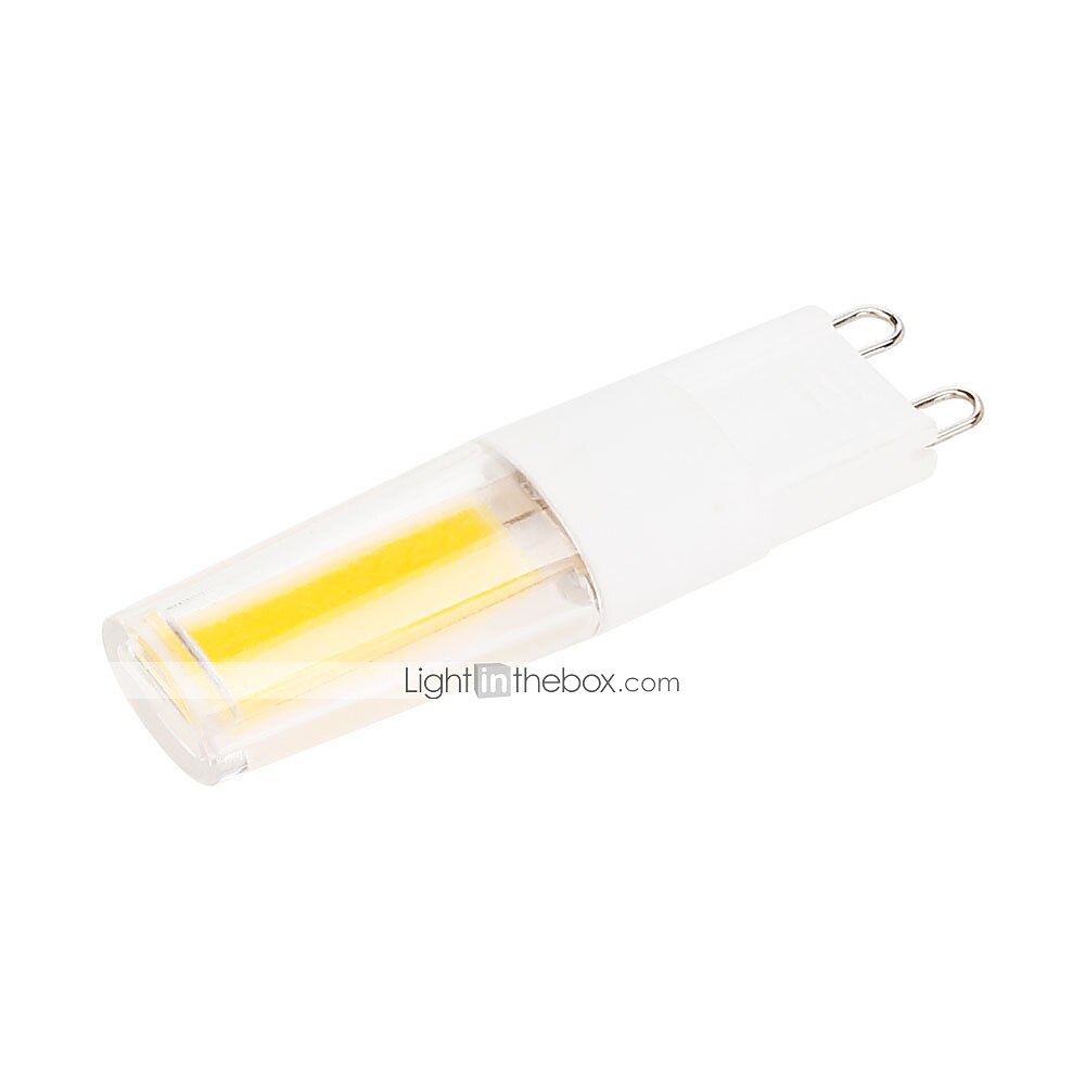 6pcs 5 W 2-pins LED-lampen 500 lm G9 G4 T 1 LED-kralen COB Dimbaar Nieuw Design Warm wit Wit 220-240 V 2025 - $27.99 –P3