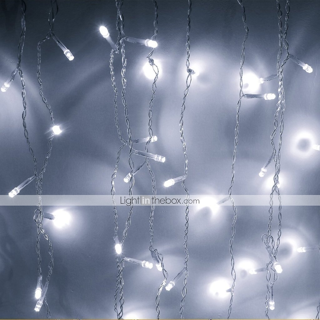 4 m 13ft 96 אורות מחרוזת טבילה הובילה אותנו תקע 110 v-120 v תקע האיחוד האירופי 220 v-240 v וילון להארכה המקושרים 8 מצבים מחרוזת חבל דקורטיבי חג המולד מנצנץ אור חם קר לבן rgb 2025 - $22.99 –P3