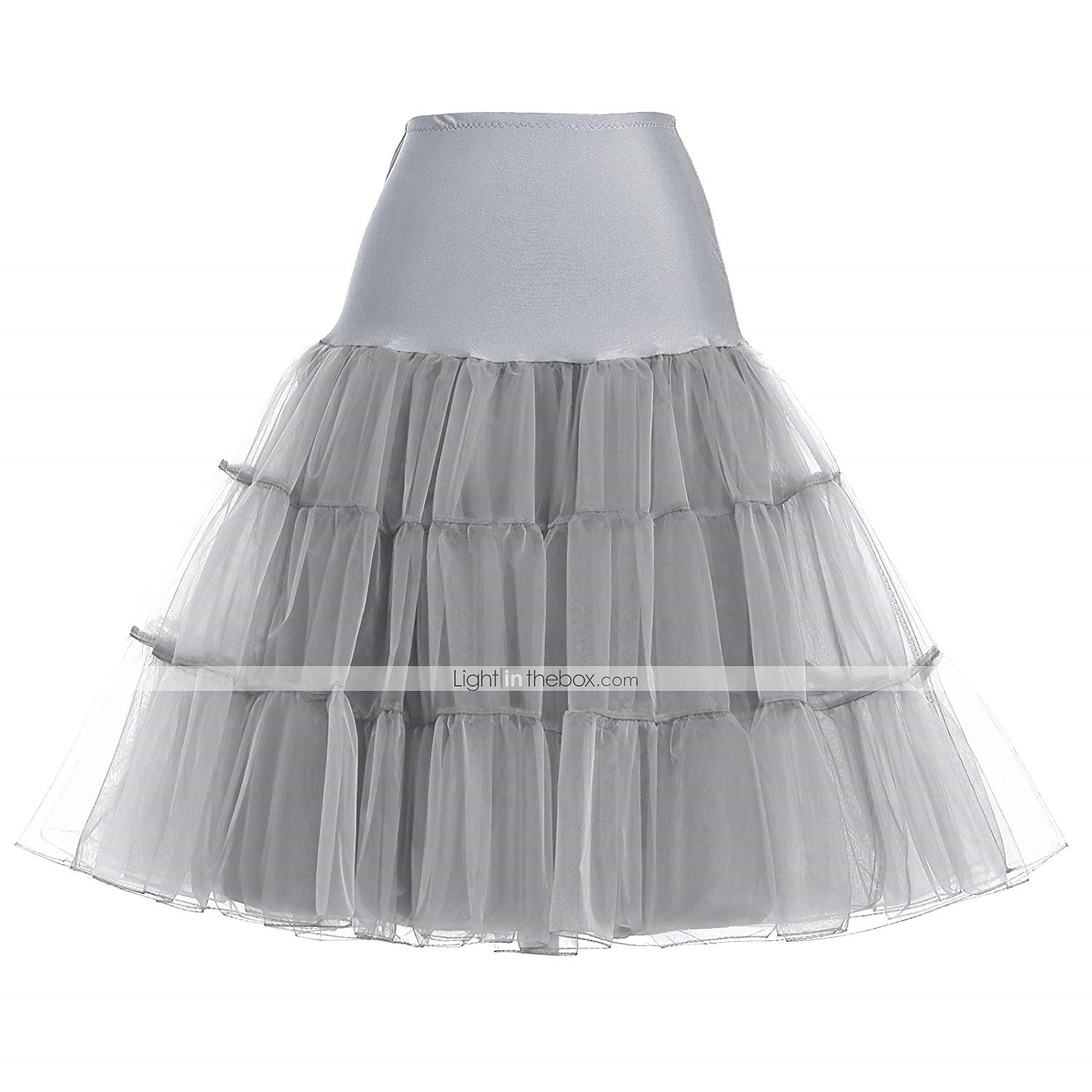 Rétro Vintage Classique Lolita Années 1950 Jupe à cerceaux Tutu Sous jupe Danseur de ballet Couleur Unie Ligne A Femmes Fille Carnaval Mascarade Fête du thé Enterrement de Vie de Jeune Fille Adulte de 2025 ? $26.99 –P6