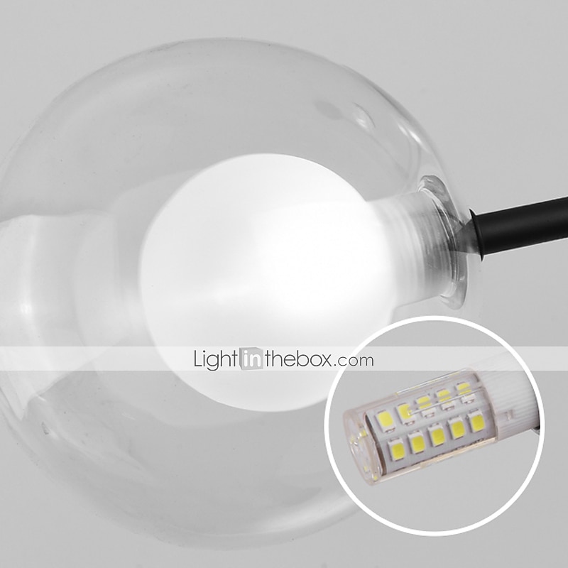 107 cm-es sputnik design csillár fém lineáris sziget festett kivitelben, modern északi stílusban 220-240v 2025 - $395.59 –P7