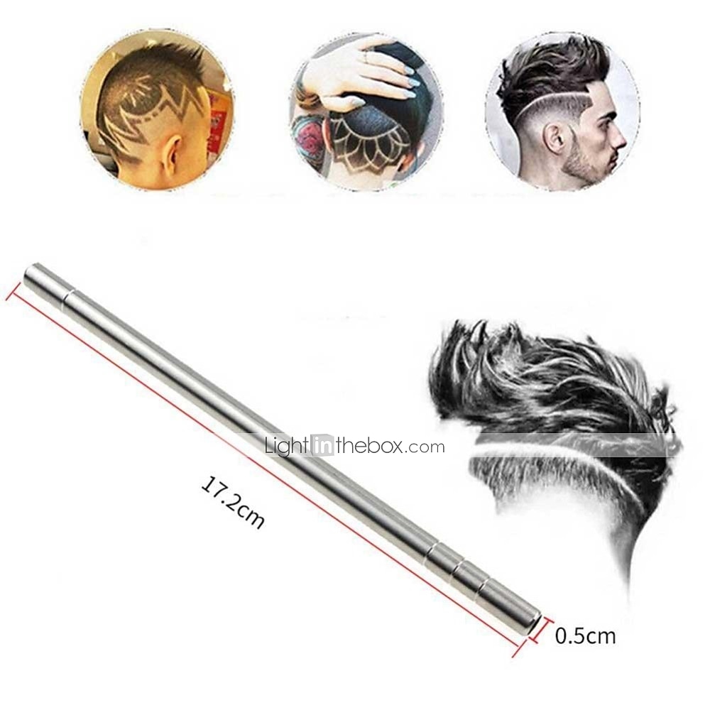 Professional Magic Engrave Beard Hair Scissors Eyebrow Carve Pen Tattoo Barber Hairdressing Scissors for Undercut Hairstyles Magic Shave  Hair Engraving Shaver Pen 2025 - $13.99 –P3
