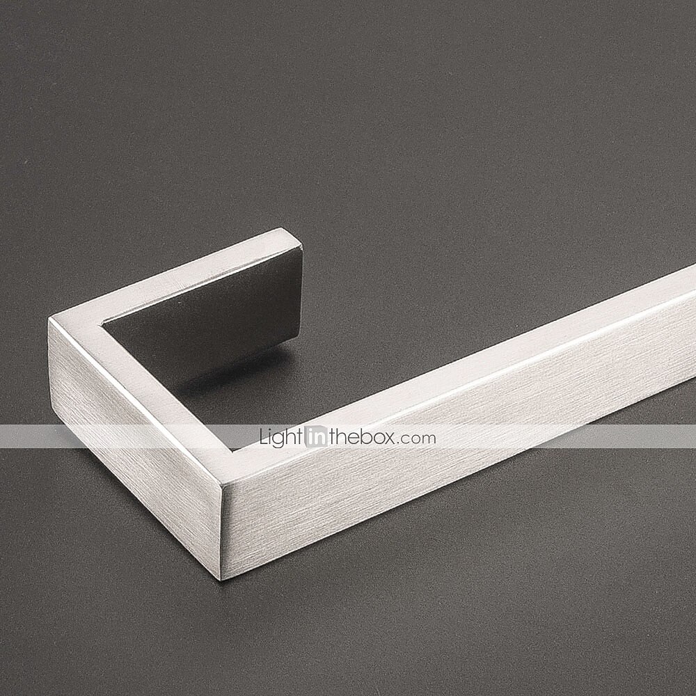 accessorio hardware per il bagno porta carta igienica / porta accappatoio e asta singola per bagno in acciaio inossidabile a parete argento spazzolato 4 pezzi / 3 pezzi / 1 pezzo del 2025 a $28.99 –P5