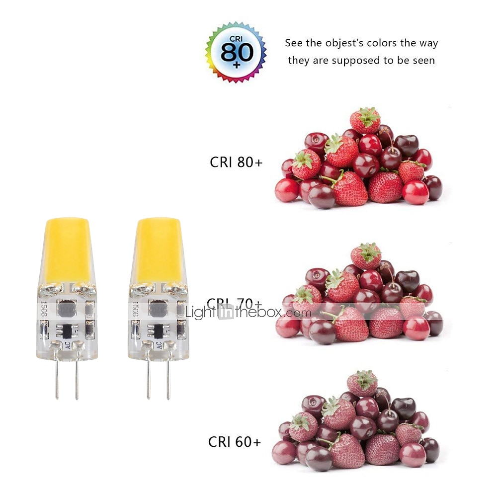 10 stuks 4 W 2-pins LED-lampen 400 lm G4 T 1 LED-kralen COB Warm wit Wit 12 V / CE 2025 - $47.99 –P8