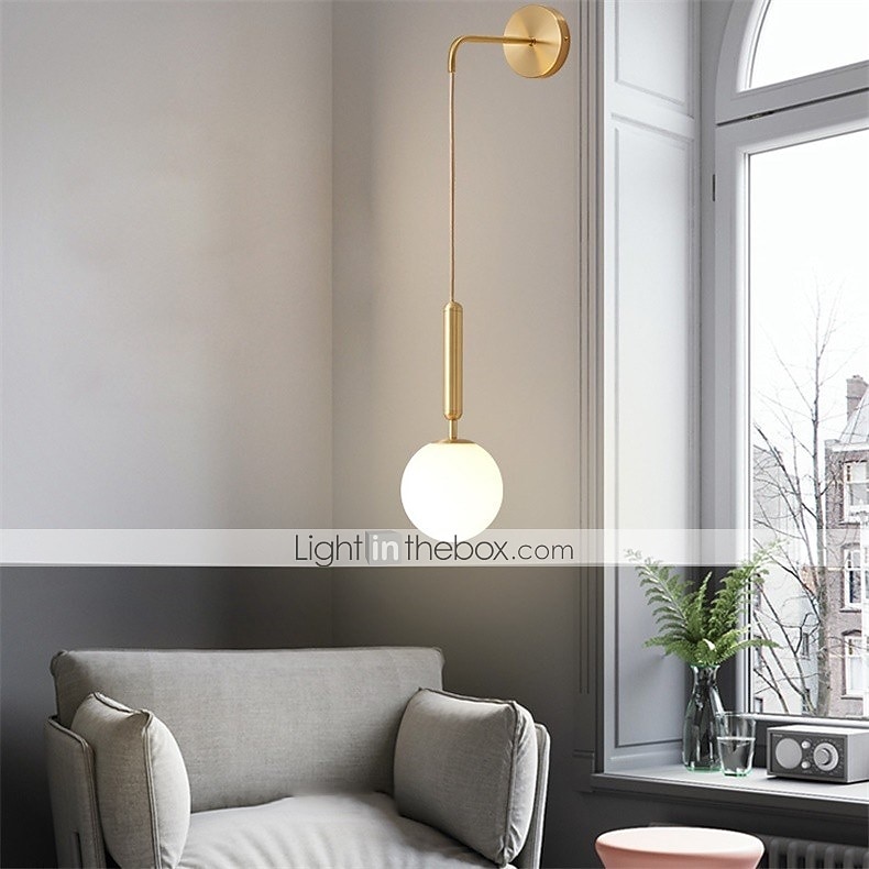 LED Nordic Style Wall Lamps Wall Sconces Living Room Bedroom Aluminum Wall Light 110-240V Bulb Not Included 2025 - $63.99 –P5