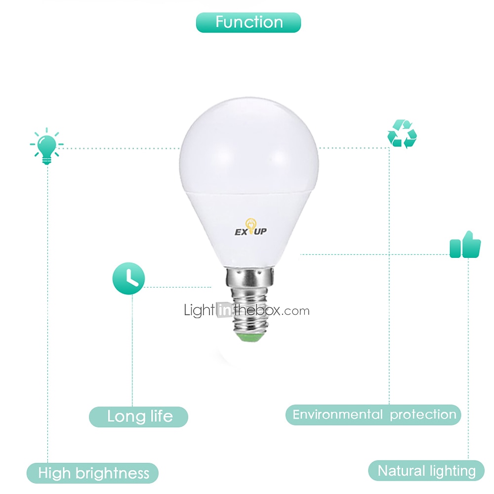 2pcs 4 W LED Globe Bulbs LED Candle Lights LED Filament Bulbs 360 lm E14 E26 / E27 P45 10 LED Beads SMD 2835 Cute Party Cool Warm White Cold White 220-240 V 110-120 V 2026 - $13.99 –P3