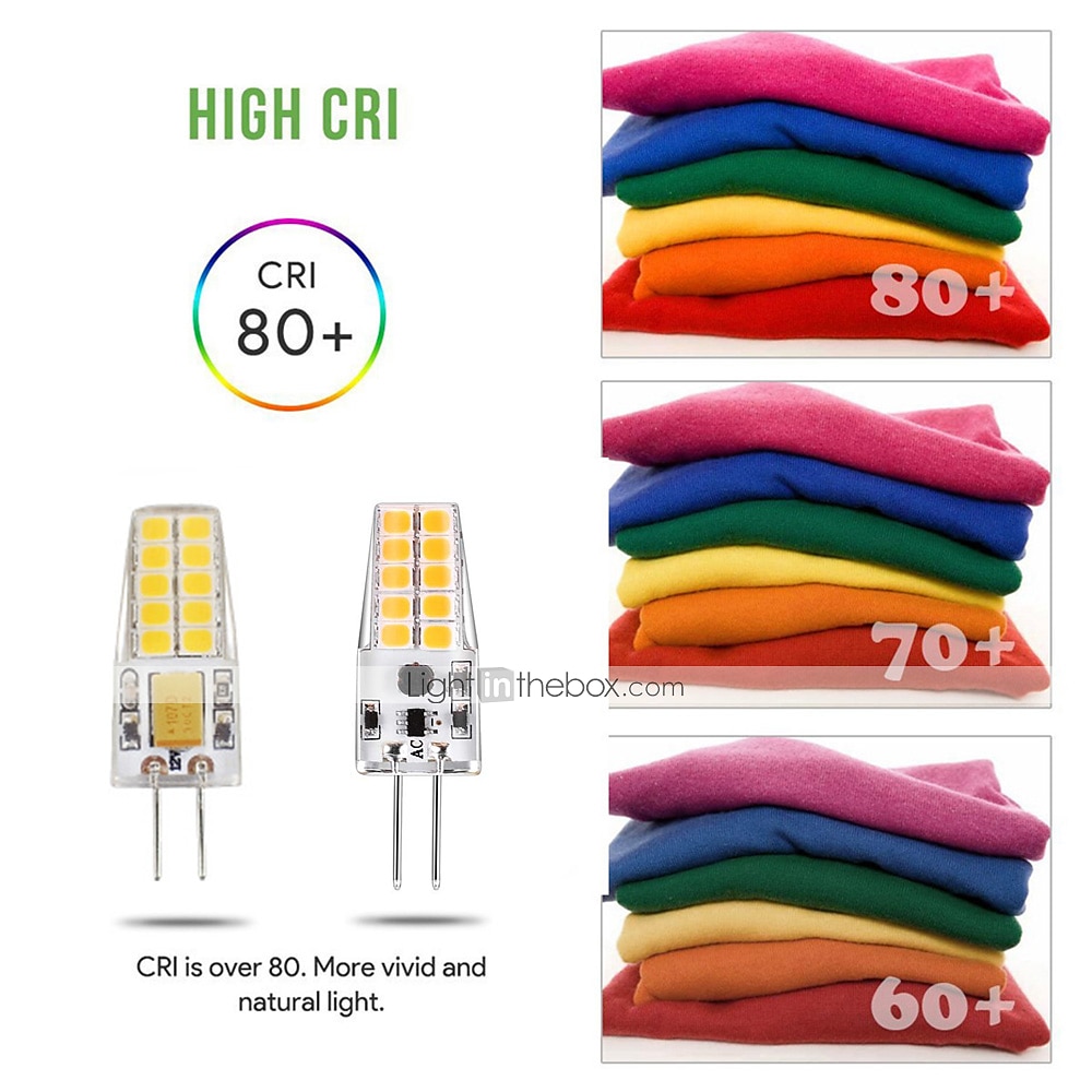 10 stücke 5 w led maislichter led bi-pin lichter 300 lm g4 t 20 led-perlen smd 2835 warmweiß weiß 12 v 2025 - $31.99 –P8