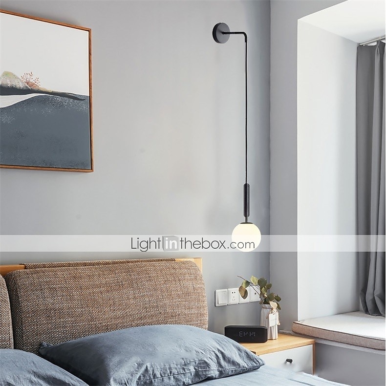 LED Nordic Style Wall Lamps Wall Sconces Living Room Bedroom Aluminum Wall Light 110-240V Bulb Not Included 2025 - $63.99 –P4