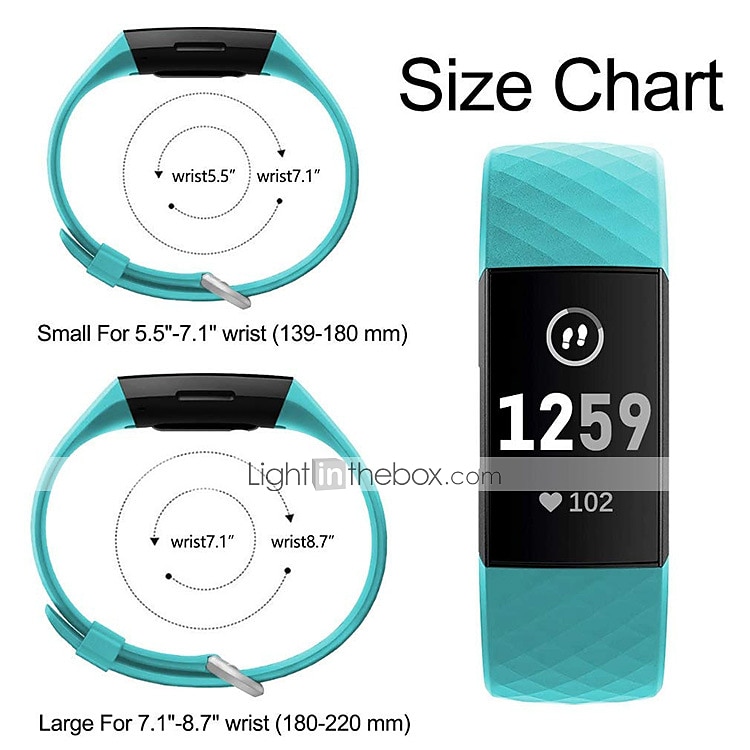 Watch Band for Fitbit Charge 4 / Charge 3 / Charge 3 SE Silicone Replacement  Strap Soft Breathable Wristband 2026 - $8.99 –P10