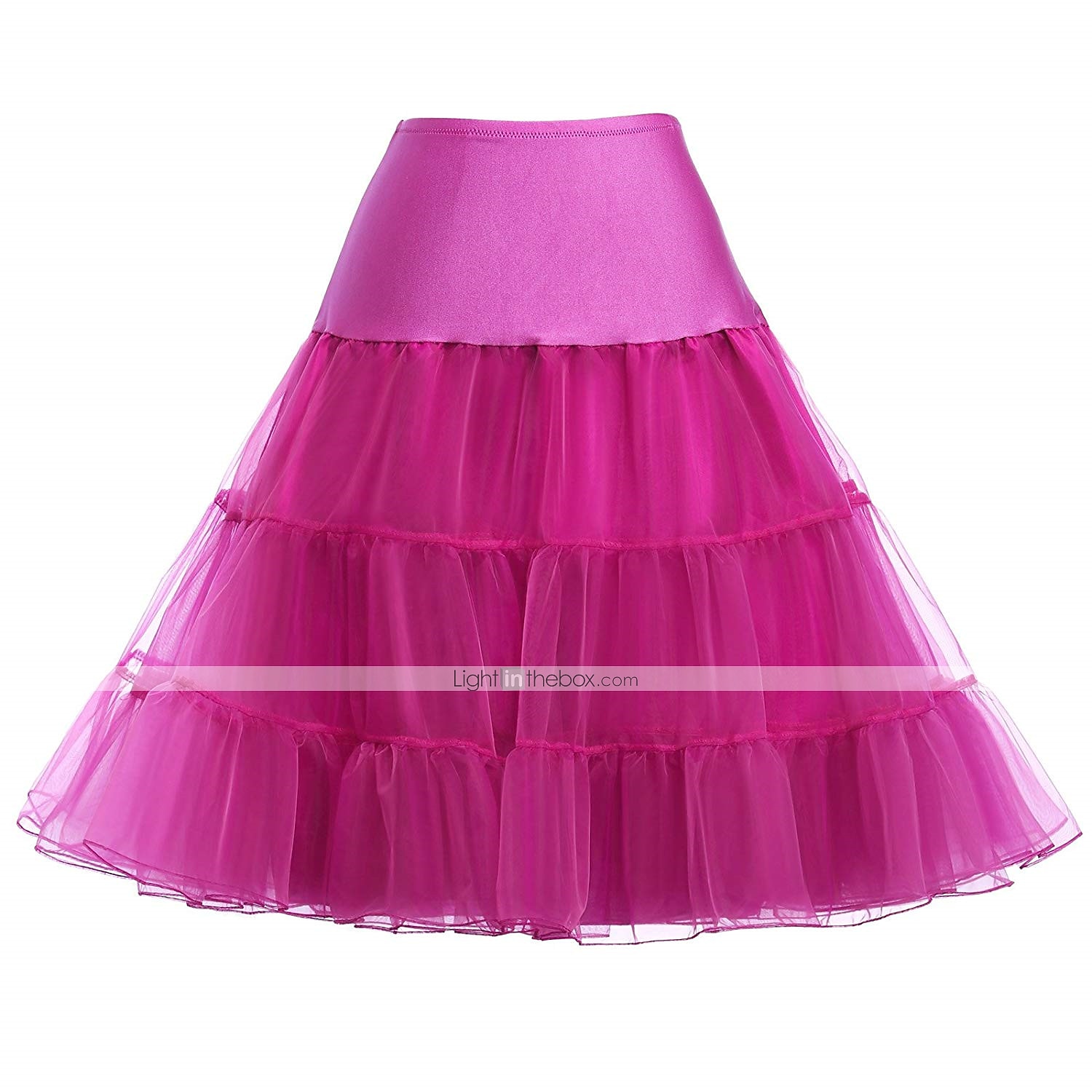 Rétro Vintage Classique Lolita Années 1950 Jupe à cerceaux Tutu Sous jupe Danseur de ballet Couleur Unie Ligne A Femmes Fille Carnaval Mascarade Fête du thé Enterrement de Vie de Jeune Fille Adulte de 2025 ? $26.99 –P10
