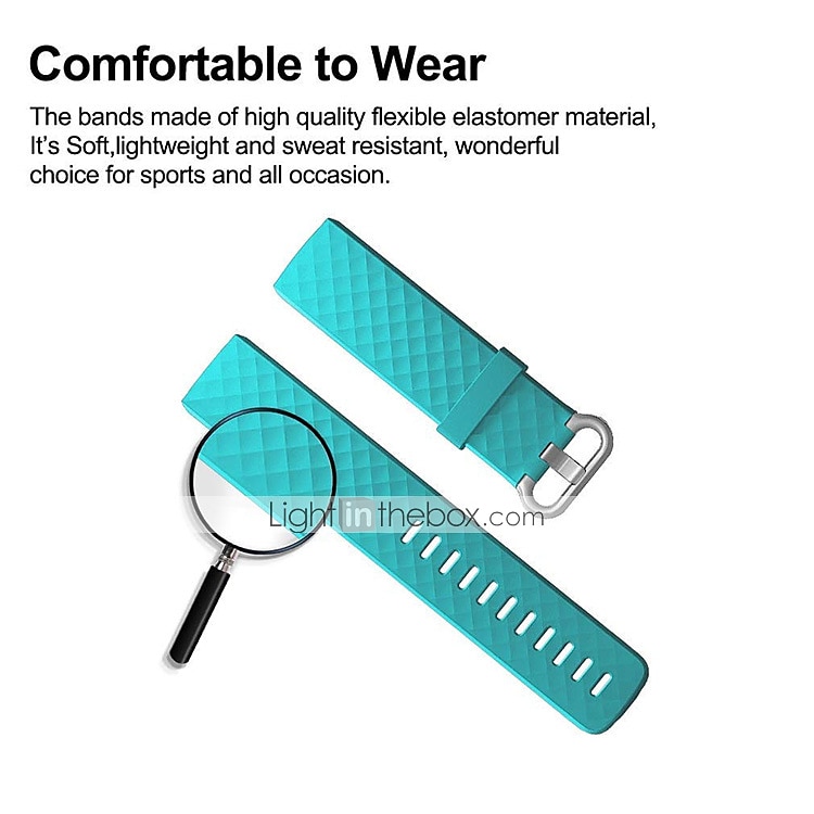 Watch Band for Fitbit Charge 4 / Charge 3 / Charge 3 SE Silicone Replacement  Strap Soft Breathable Wristband 2026 - $8.99 –P13