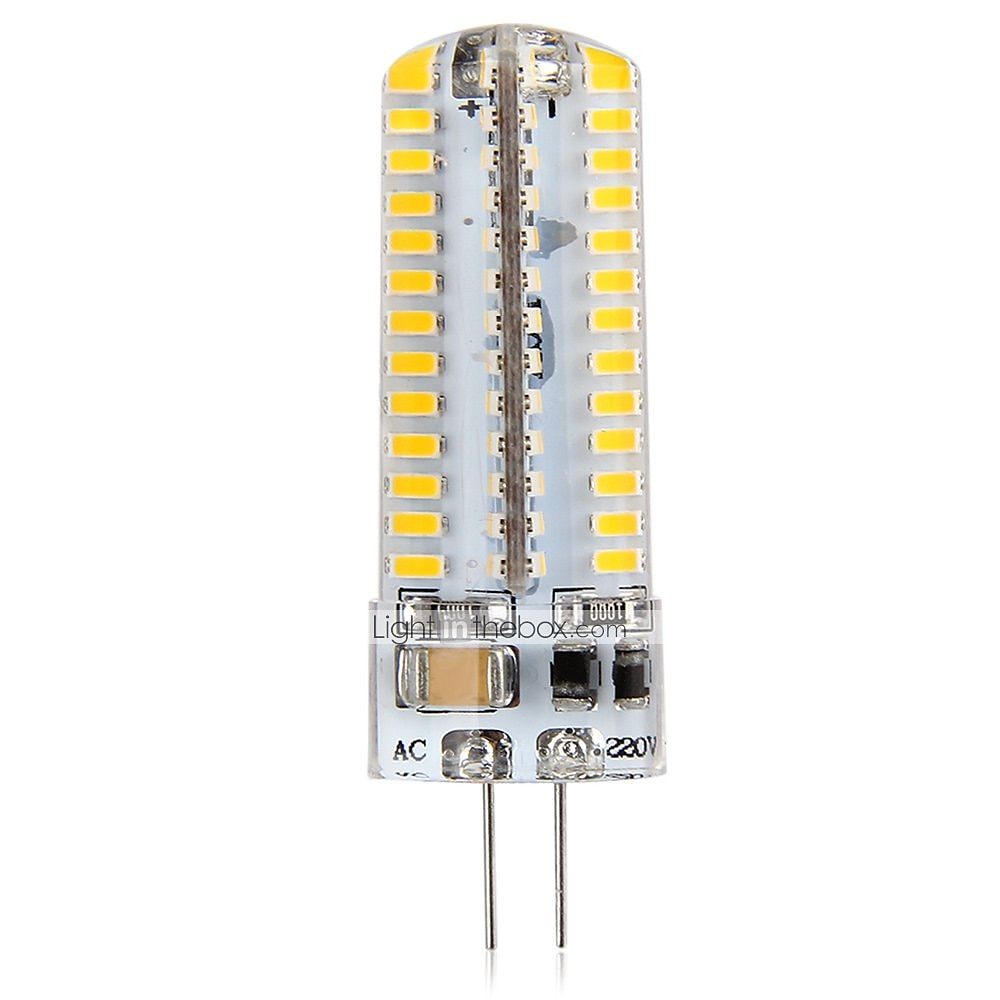 10 pz 5 w led bi-pin lampadina 500lm g4 50 w alogena equivalente 104 led perline smd 3014 bianco caldo 110-240 v del 2025 a $57.99 –P1