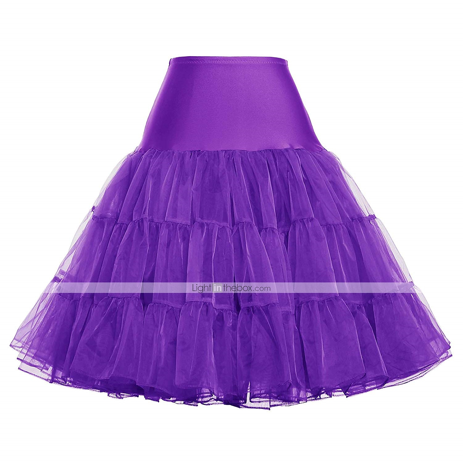 Rétro Vintage Classique Lolita Années 1950 Jupe à cerceaux Tutu Sous jupe Danseur de ballet Couleur Unie Ligne A Femmes Fille Carnaval Mascarade Fête du thé Enterrement de Vie de Jeune Fille Adulte de 2025 ? $26.99 –P11