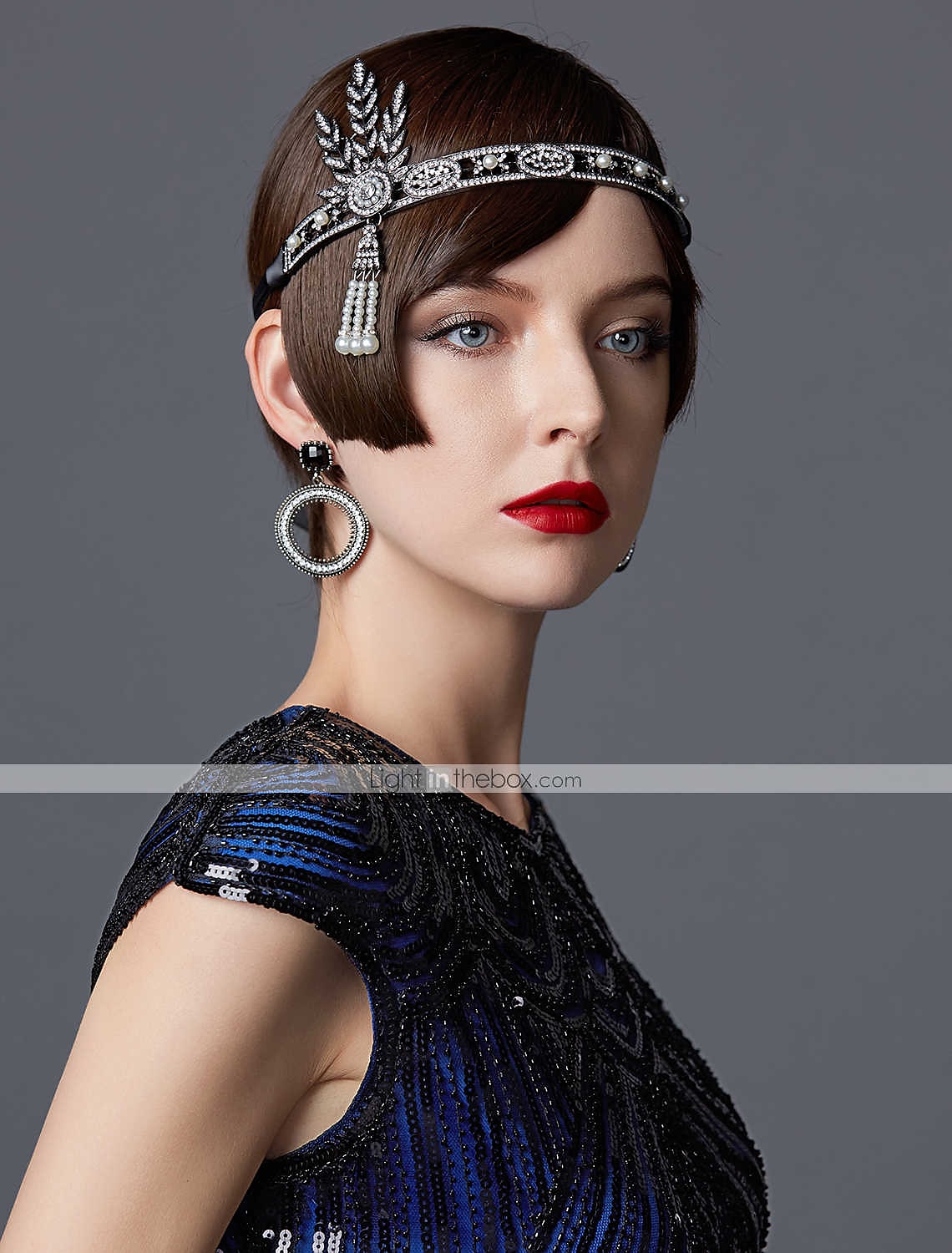 Retro / vintage Urlați 20 de ani Anii 1920 Accesoriu de Păr Bandană Adolescentă Gatsby Charleston Gentlewoman Franjuri Mată Ciucure Haine Bal Pentru femei Halloween Mascaradă Petrecere Birou 2025 - $23.99 –P4