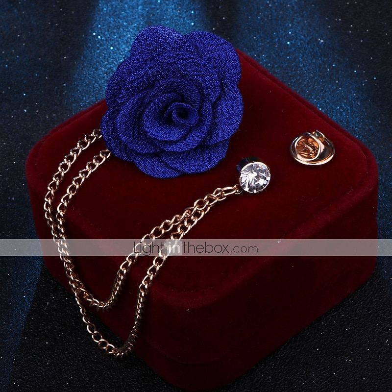 Homme Cristal Broche Lien / Chaîne Créatif Fleur Verticale Mode basique Classique Tendance Roche Broche Bijoux Chameau Couleur assortie Noir Pour Mariage Soirée Fiançailles Promettre Festival de 2025 ? $8.99 –P5