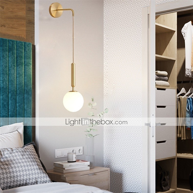 LED Nordic Style Wall Lamps Wall Sconces Living Room Bedroom Aluminum Wall Light 110-240V Bulb Not Included 2025 - $63.99 –P2