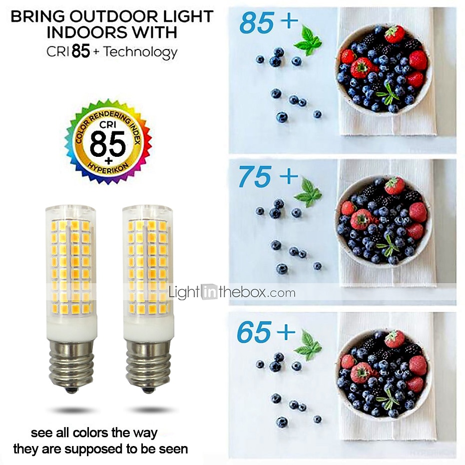 6 stuks 10 W LED-maïslampen 1000 lm E14 G9 E12 T 102 LED-kralen SMD 2835 Warm wit Koel wit 220-240 V 110-120 V 2025 - €41.99 –P6