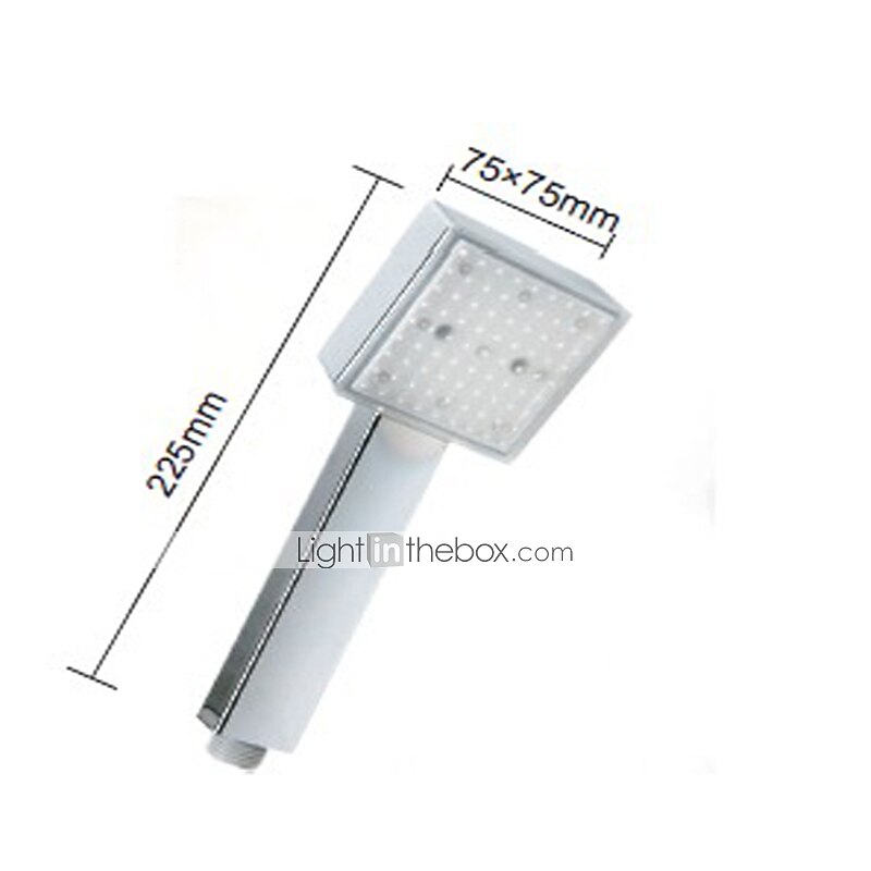 צבע ראש מקלחת LED משתנה 2 מצבי מים 7 צבעים אור זוהר מחליף אוטומטית ראש מקלחת כף יד 2025 - CAD $20.97 –P1