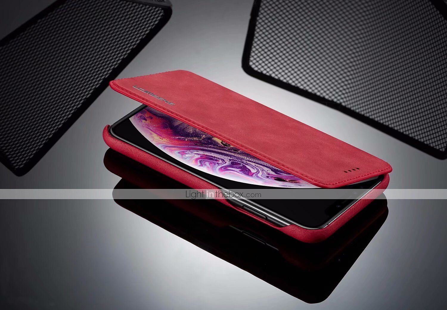 טלפון מגן עבור אייפון 16 אייפון 15 פרו מקס פלוס iPhone 14 13 12 11 Pro Max Mini X XR XS Max 8 7 Plus מארז כרטיס ארנק כיסוי הפוך עם מעמד מגנטי צבע אחיד PC עור PU 2025 - $20.99 –P14