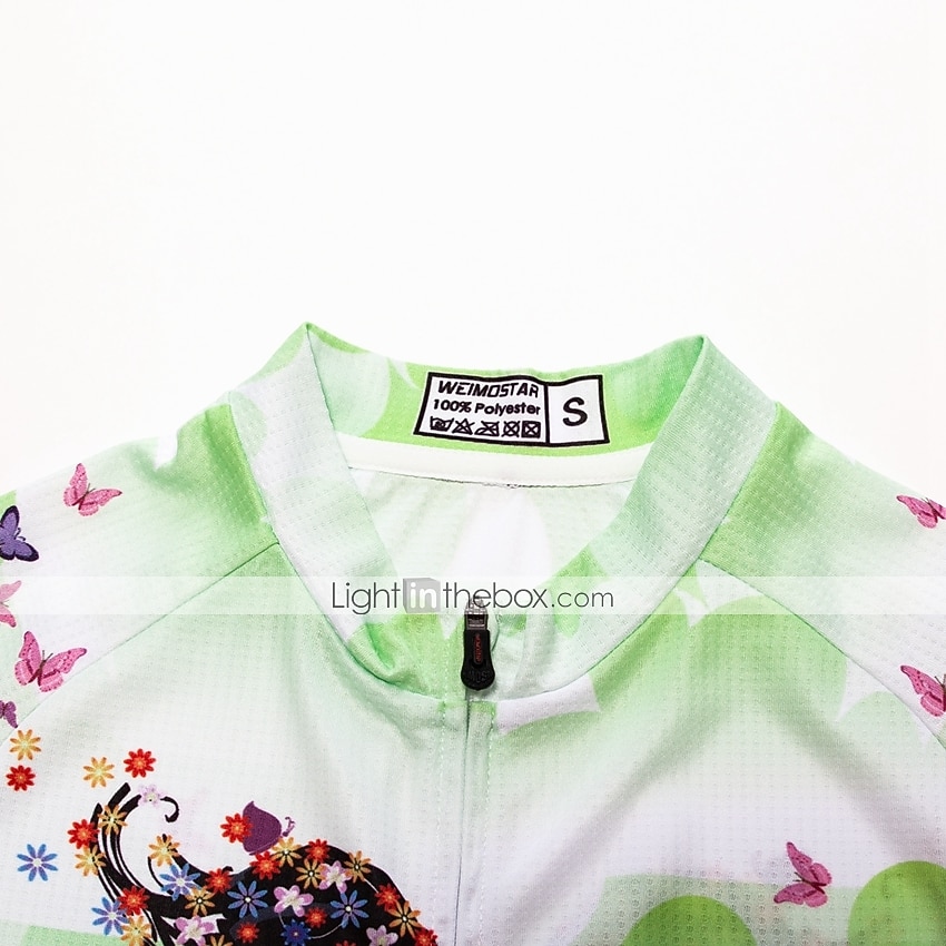 Γυναικεία Φανέλα και σορτς ποδηλασίας Κοντομάνικο Ποδηλασία Βουνού Ποδηλασία Δρόμου Καλοκαίρι Άνοιξη Θαλασσί Κίτρινο Ανθισμένο Ροζ Με Μοτίβο Άνθινο / Βοτανικό Λουλούδι Αστείος Ποδήλατο 2026 - $52.99 –P2