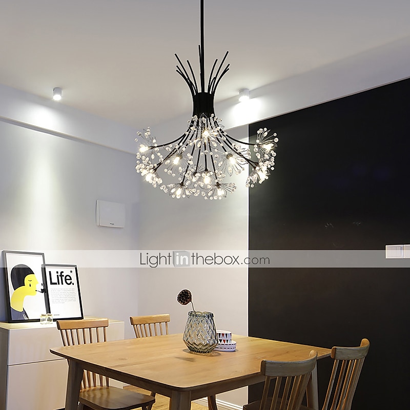 45 cm pandantiv design lanternă candelabru metal sputnik noutate pictate finisaje modern stil nordic generic 2025 - $249.99 –P5