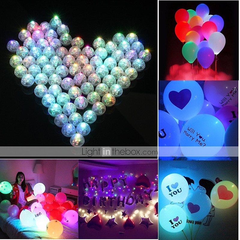 12Pcs Round Ball LED Balloon Lights Luminous Lamps for Lantern Bar Christmas Wedding Party Decoration Lights Paper Lantern 2025 - $6.99 –P2