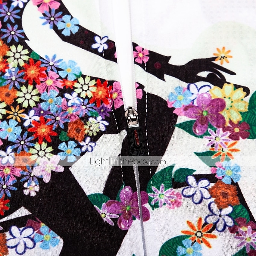 Γυναικεία Φανέλα και σορτς ποδηλασίας Κοντομάνικο Ποδηλασία Βουνού Ποδηλασία Δρόμου Καλοκαίρι Άνοιξη Θαλασσί Κίτρινο Ανθισμένο Ροζ Με Μοτίβο Άνθινο / Βοτανικό Λουλούδι Αστείος Ποδήλατο 2026 - $52.99 –P4