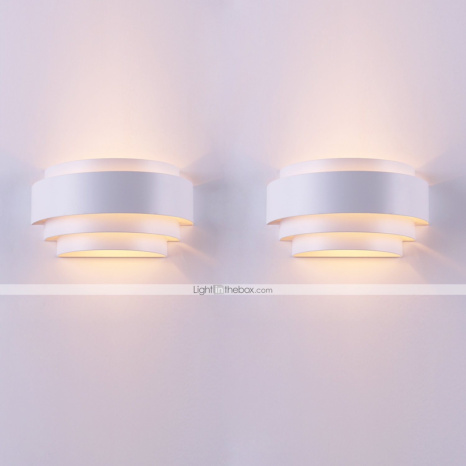 2 قطعة 25 سنتيمتر مصابيح الحائط LED المعاصرة قوس تصميم مصباح جداري ينطبق على غرفة الجلوس / غرفة النوم 110-120 / 220-240 فولت 60 واط 2026 - $62.99 –P7