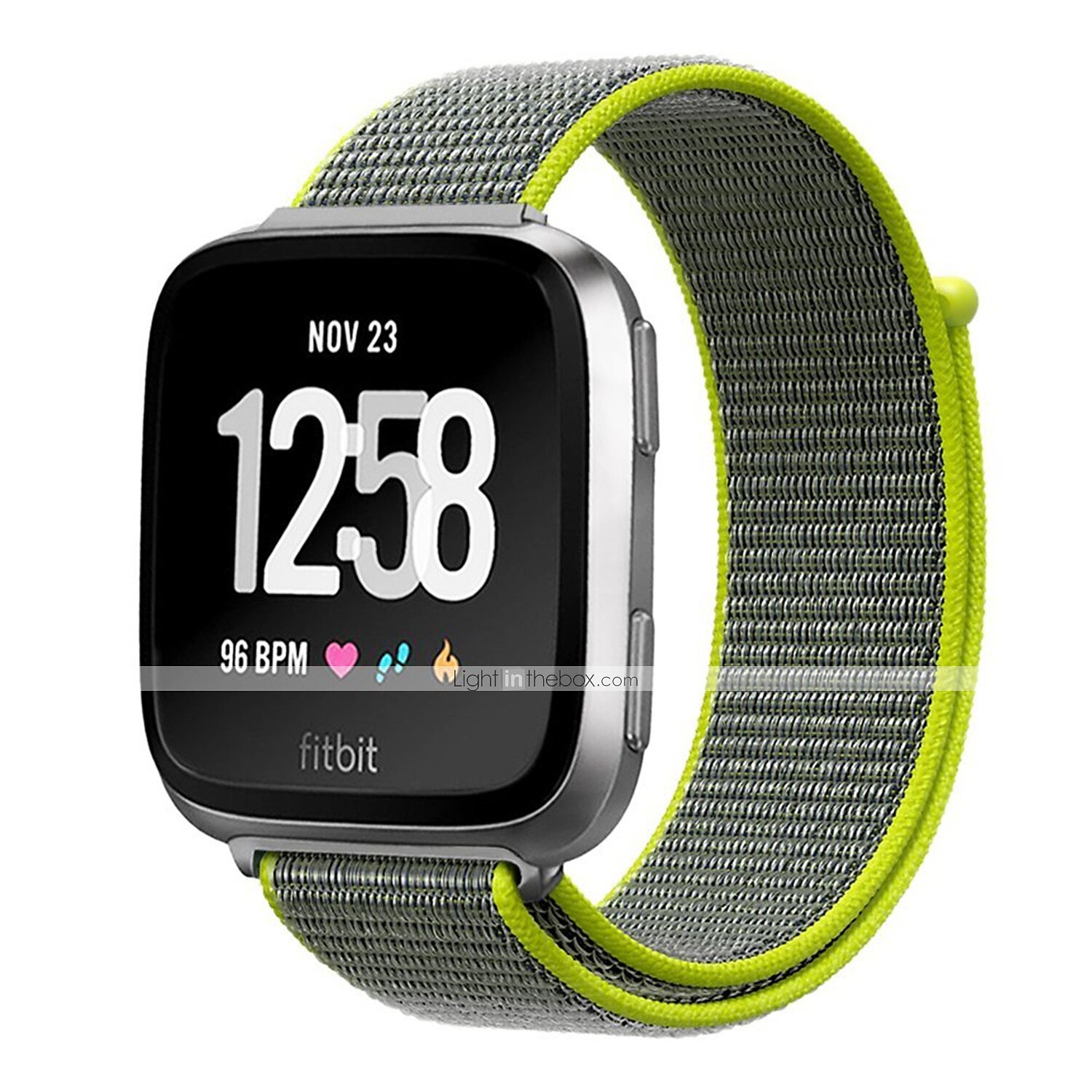 צפו בנד ל פיטביט Versa 2 / Versa Lite / Versa SE / Versa בד ניילון תַחֲלִיף רצועה רך נושם לולאת ספורט צמיד 2025 - $11.99 –P8