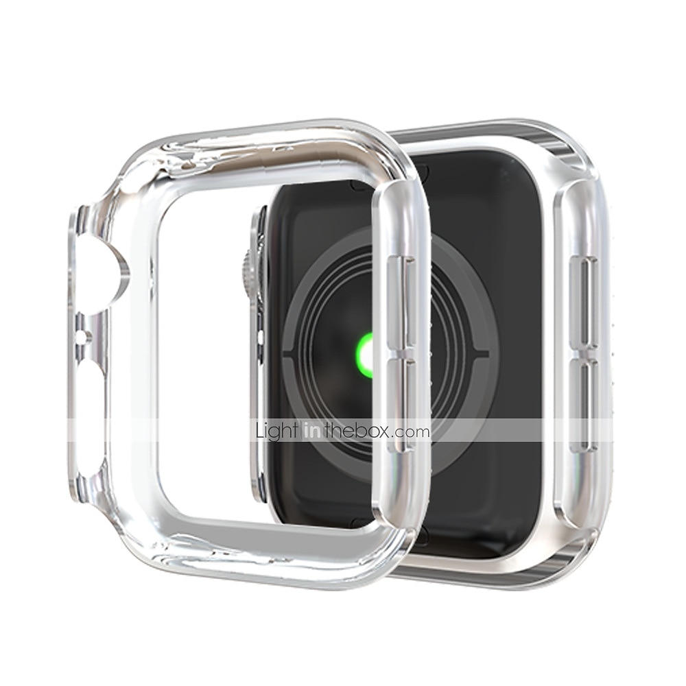Чехол для часов Совместим с Apple Watch Series 8 7 41mm 45mm / Series 6 5 4 SE 40mm 44mm / Series 3 2 1 38mm 42mm Устойчивый к царапинам Блестящий бриллиант Защита от пыли ПК Часы Крышка 2025 - $11.99 –P16