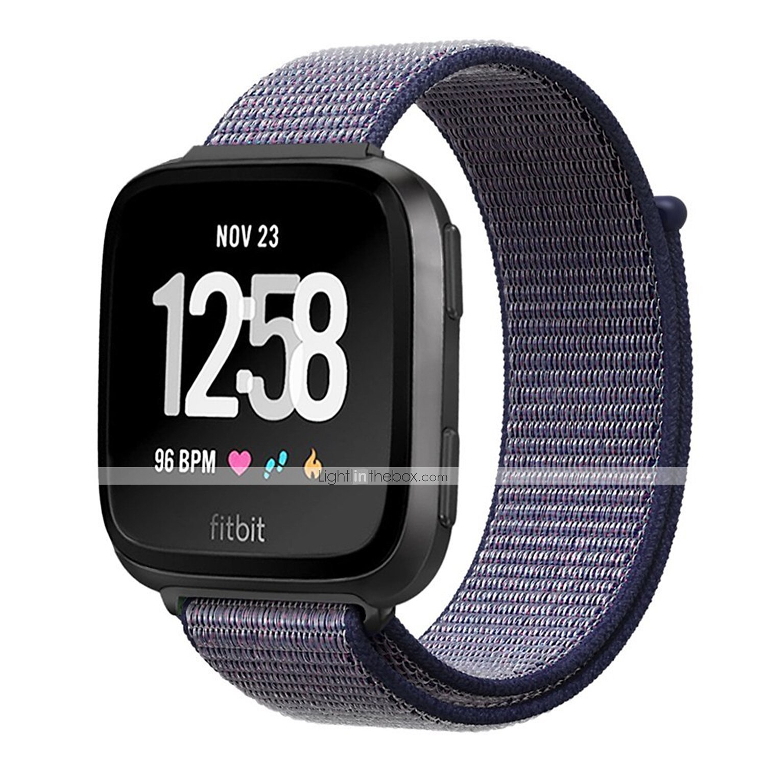 צפו בנד ל פיטביט Versa 2 / Versa Lite / Versa SE / Versa בד ניילון תַחֲלִיף רצועה רך נושם לולאת ספורט צמיד 2025 - $11.99 –P9