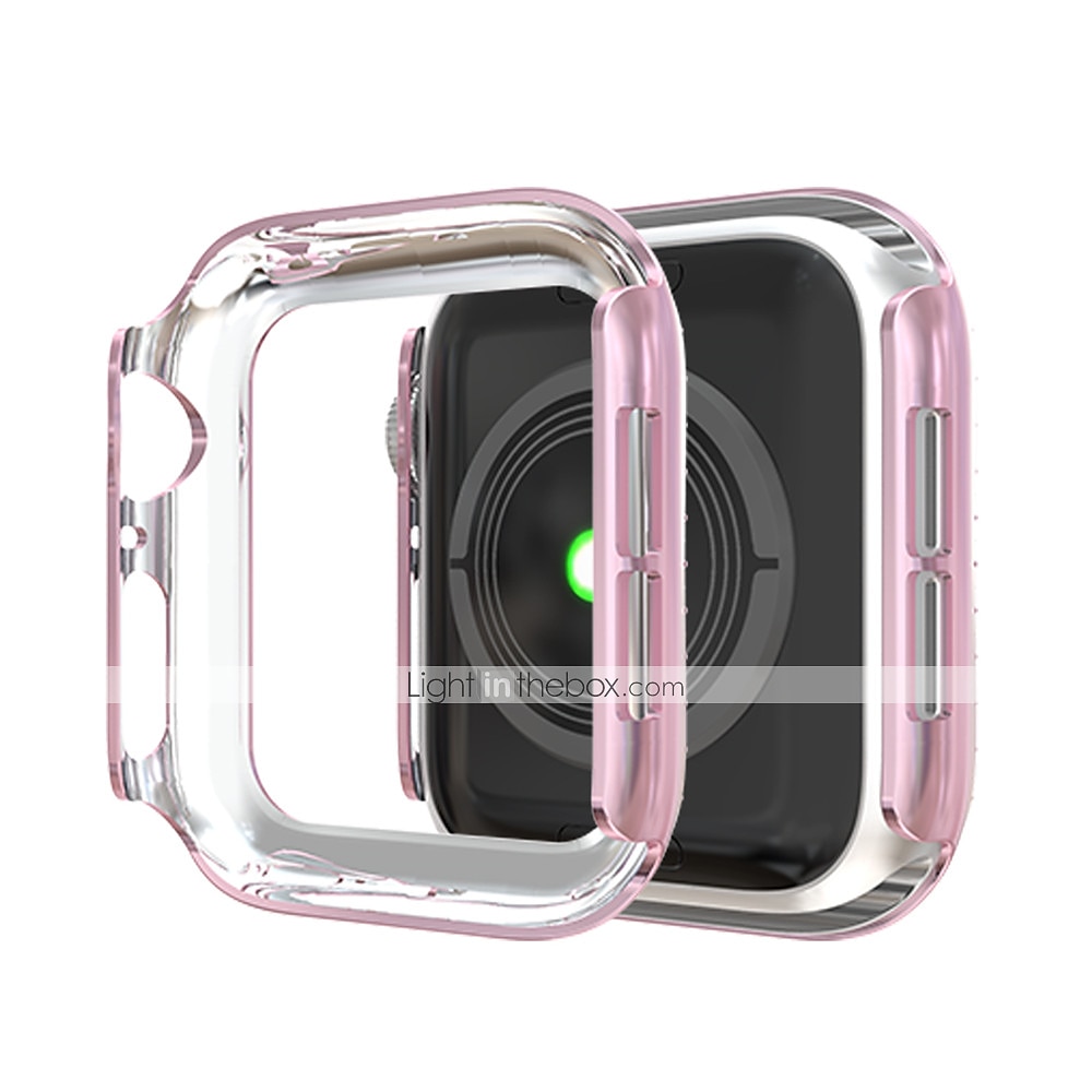 Чехол для часов Совместим с Apple Watch Series 8 7 41mm 45mm / Series 6 5 4 SE 40mm 44mm / Series 3 2 1 38mm 42mm Устойчивый к царапинам Блестящий бриллиант Защита от пыли ПК Часы Крышка 2025 - $11.99 –P4