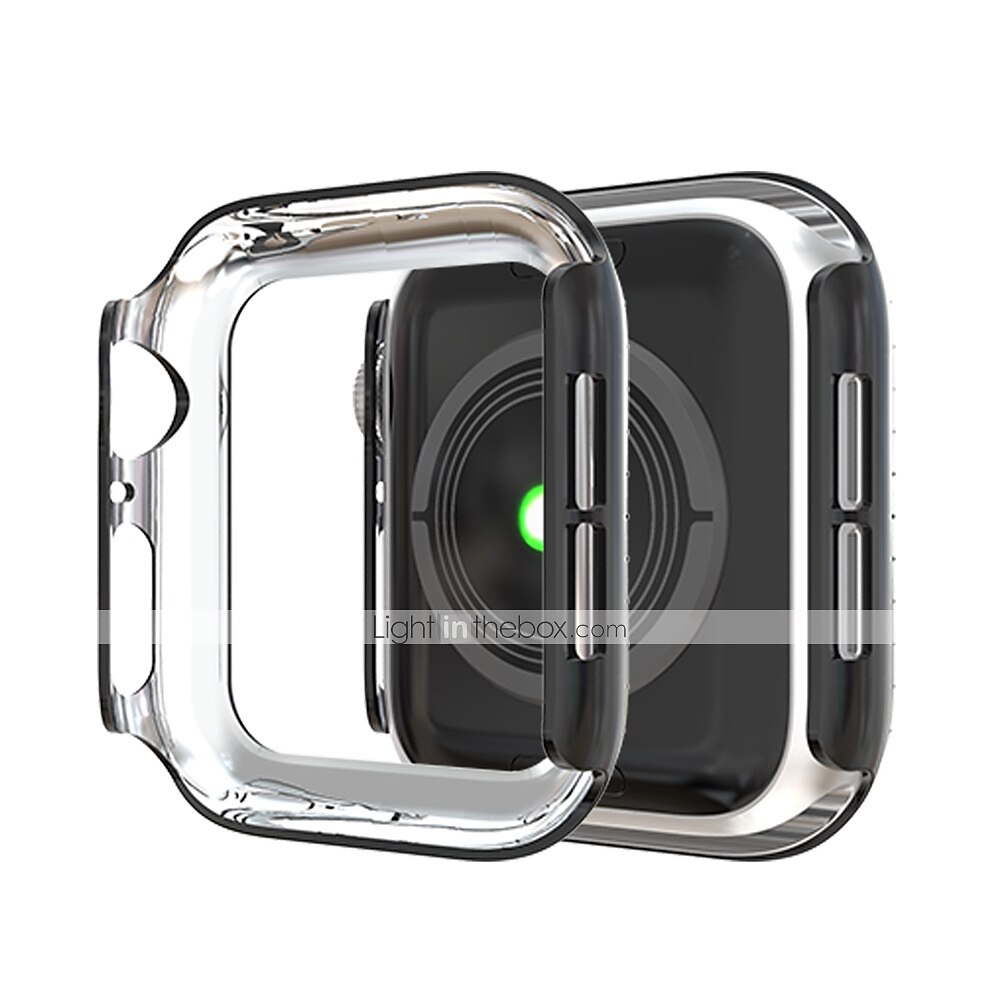 Чехол для часов Совместим с Apple Watch Series 8 7 41mm 45mm / Series 6 5 4 SE 40mm 44mm / Series 3 2 1 38mm 42mm Устойчивый к царапинам Блестящий бриллиант Защита от пыли ПК Часы Крышка 2025 - $11.99 –P7