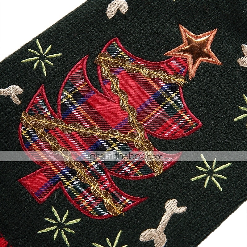 hond trui kerst kostuum puppy kleding kerst kerst hondenkleding puppy kleding hond outfits grijs kostuum voor meisje en jongen hond acrylvezels xxs 2025 - $16.99 –P4