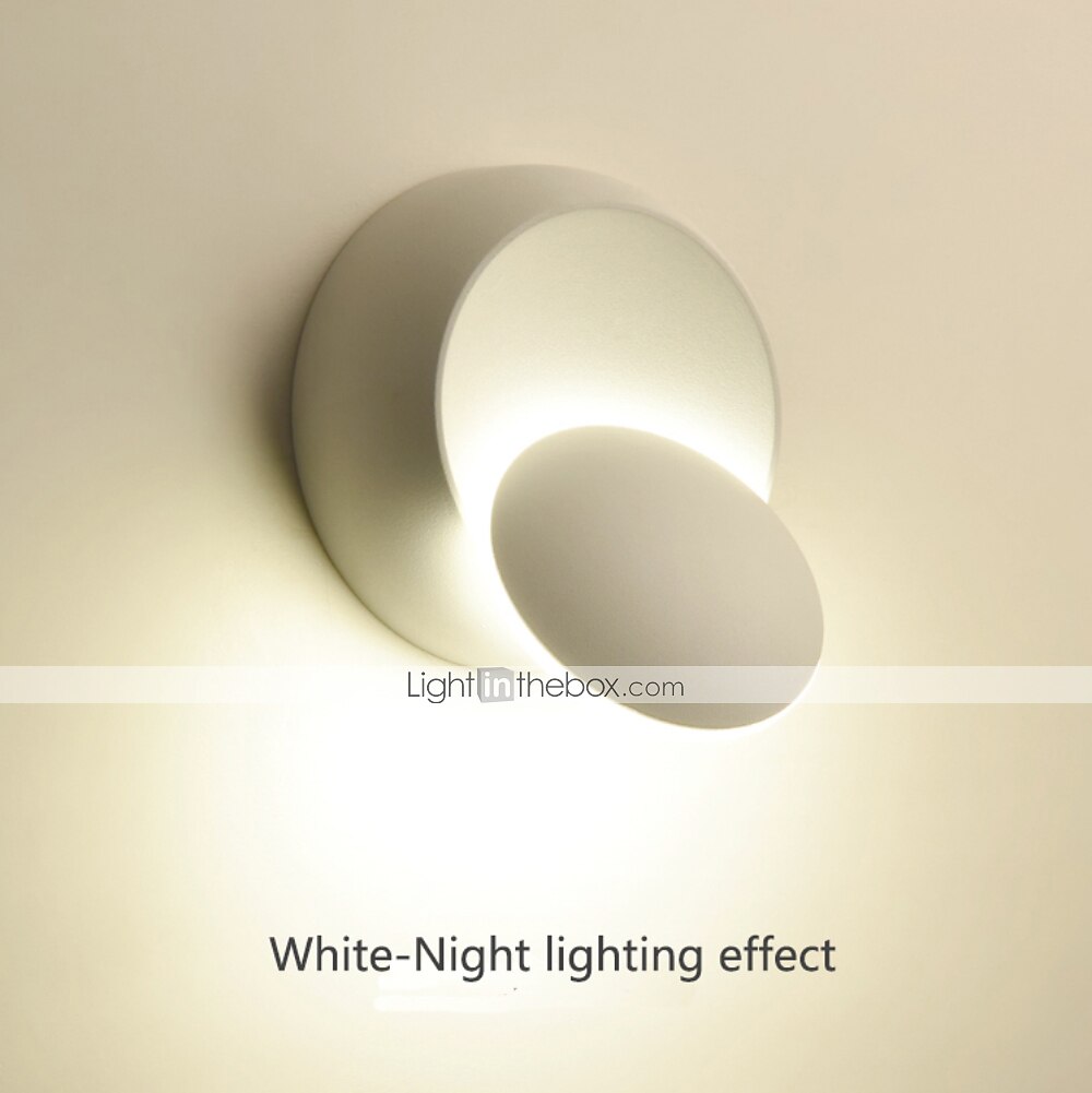 2025年 Lightinthebox マット LED モダンな壁ランプ壁燭台リビングルーム寝室オフィスアルミ合金ウォールライト ip44 220-240v 5 ワット  コレクション – €40.99 –P6