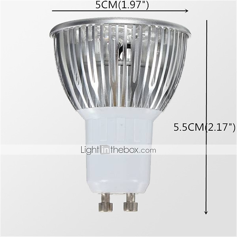 2025年 10個6 w LEDスポットライト400 lm gu10 e26 / e27 3 ledビーズハイパワーled装飾的な暖かい白冷たい白85-265 v  コレクション – $55.99 –P2