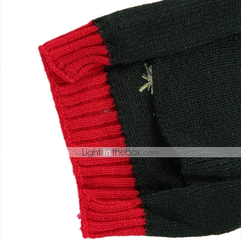 hond trui kerst kostuum puppy kleding kerst kerst hondenkleding puppy kleding hond outfits grijs kostuum voor meisje en jongen hond acrylvezels xxs 2025 - $16.99 –P1