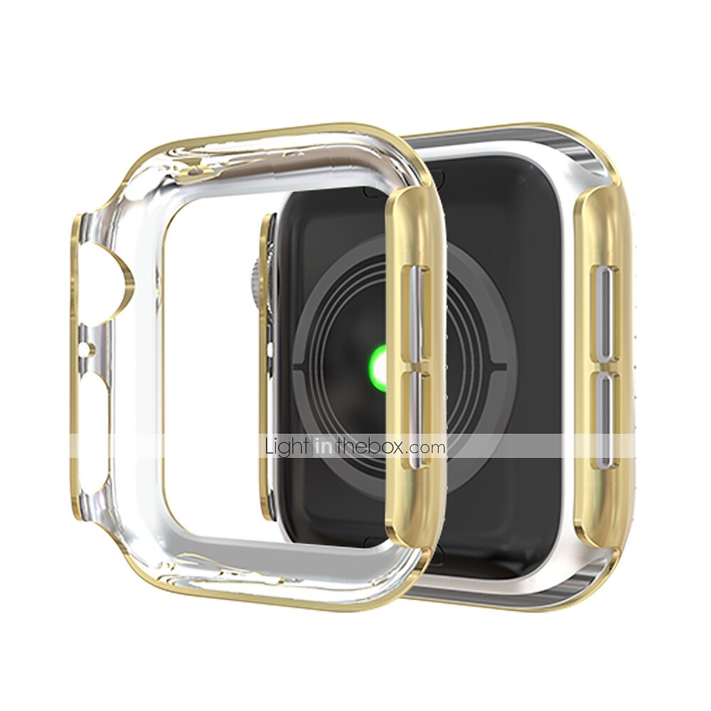 Чехол для часов Совместим с Apple Watch Series 8 7 41mm 45mm / Series 6 5 4 SE 40mm 44mm / Series 3 2 1 38mm 42mm Устойчивый к царапинам Блестящий бриллиант Защита от пыли ПК Часы Крышка 2025 - $11.99 –P10