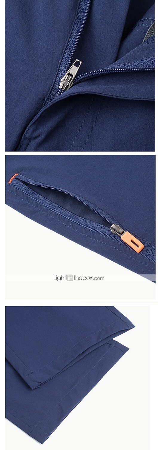 Naisten Vaellushousut Kesä Ulko- Ihoystävällinen Nopea kuivuminen Vetoketjullinen tasku Monitasku Housut Alaosat Joustava vyötärö Musta Purppura Spandex Retkeily ja vaellus Kalastus Kiipeily M L XL 2025 - $34.99 –P12