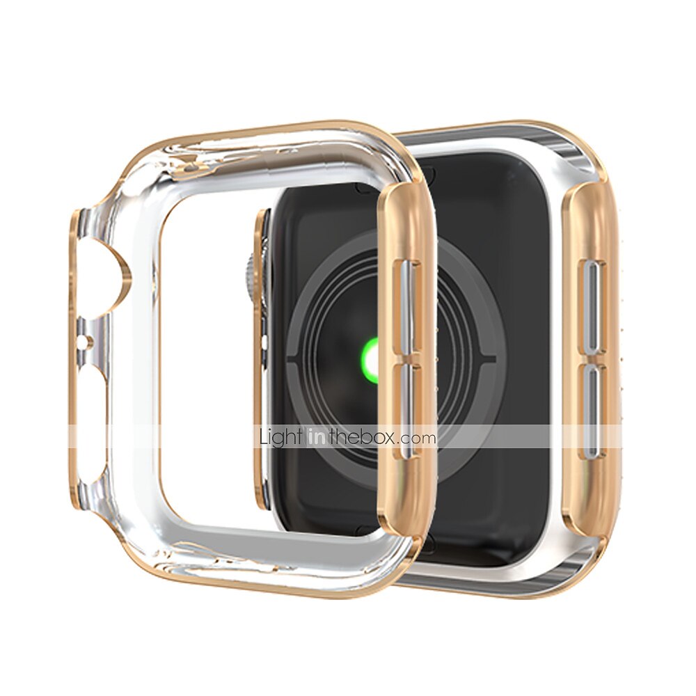 Чехол для часов Совместим с Apple Watch Series 8 7 41mm 45mm / Series 6 5 4 SE 40mm 44mm / Series 3 2 1 38mm 42mm Устойчивый к царапинам Блестящий бриллиант Защита от пыли ПК Часы Крышка 2025 - $11.99 –P13