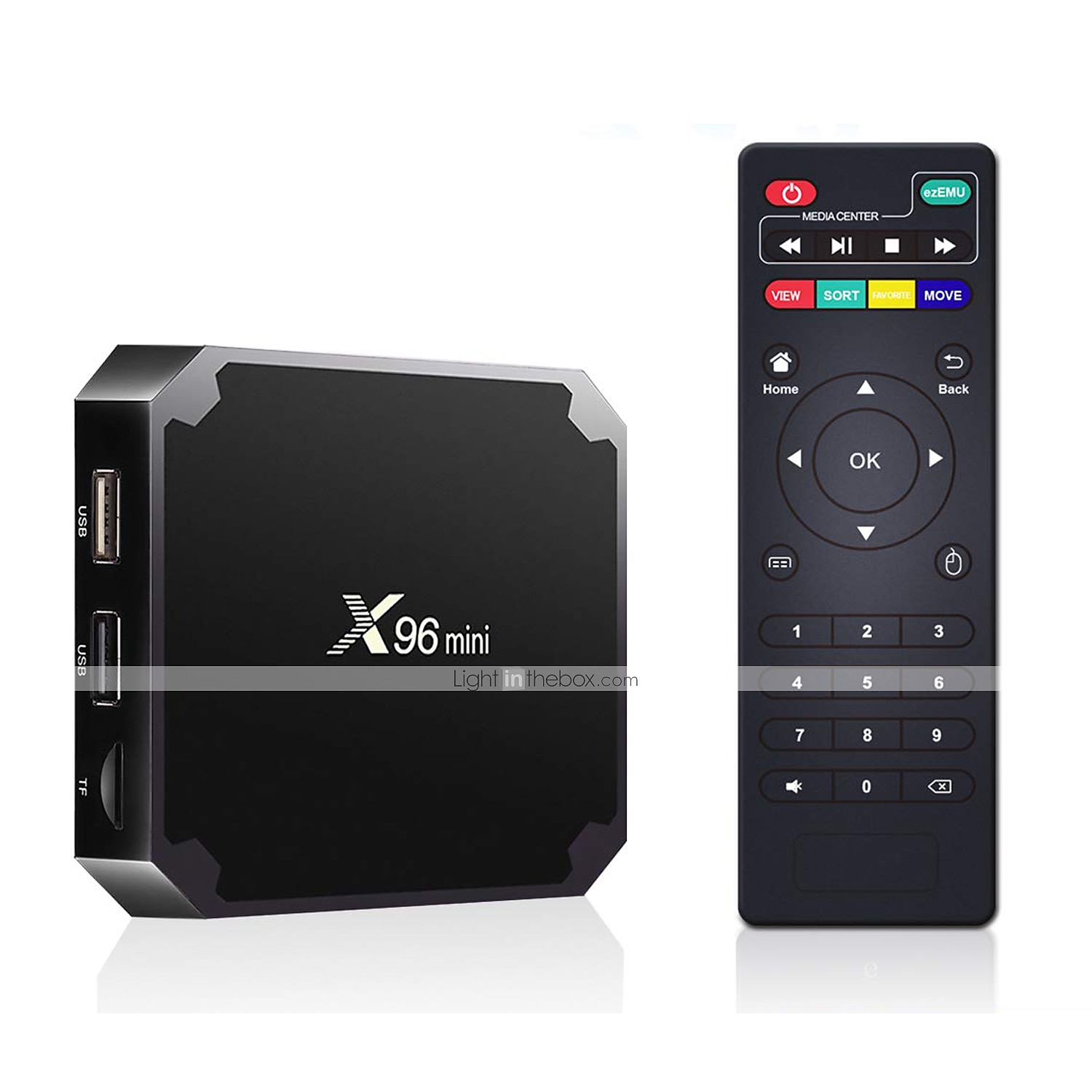 X96 Mini Android TV BOX X96mini Android 7.1 OS Smart TV Box 2GB 16GB  Amlogic S905W Quad Core 2.4GHz WiFi Media Player Box 1GB 8GB 2024 - US  $51.74