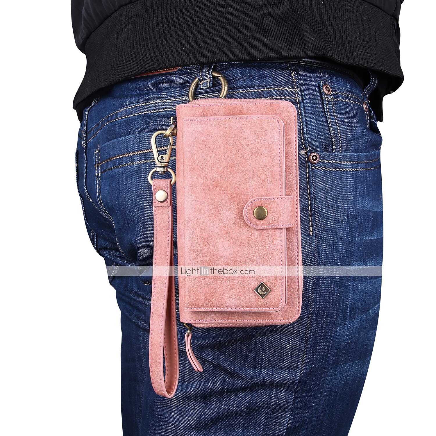 puhelin Etui Käyttötarkoitus iPhone 16 iPhone 15 Pro Max Plus iPhone 14 13 12 11 Pro Max Mini X XR XS Max 8 7 Plus Lompakkokorttikotelo Irroitettava Magneetti Koko vartalon suoja Retro aitoa nahkaa 2025 - $41.99 –P7