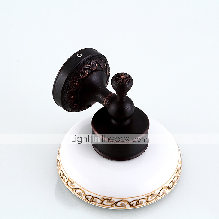 porte-savon créatif laiton antique et céramique salle de bain galvanisé mural 1pc de 2026 ? $45.99 –P3