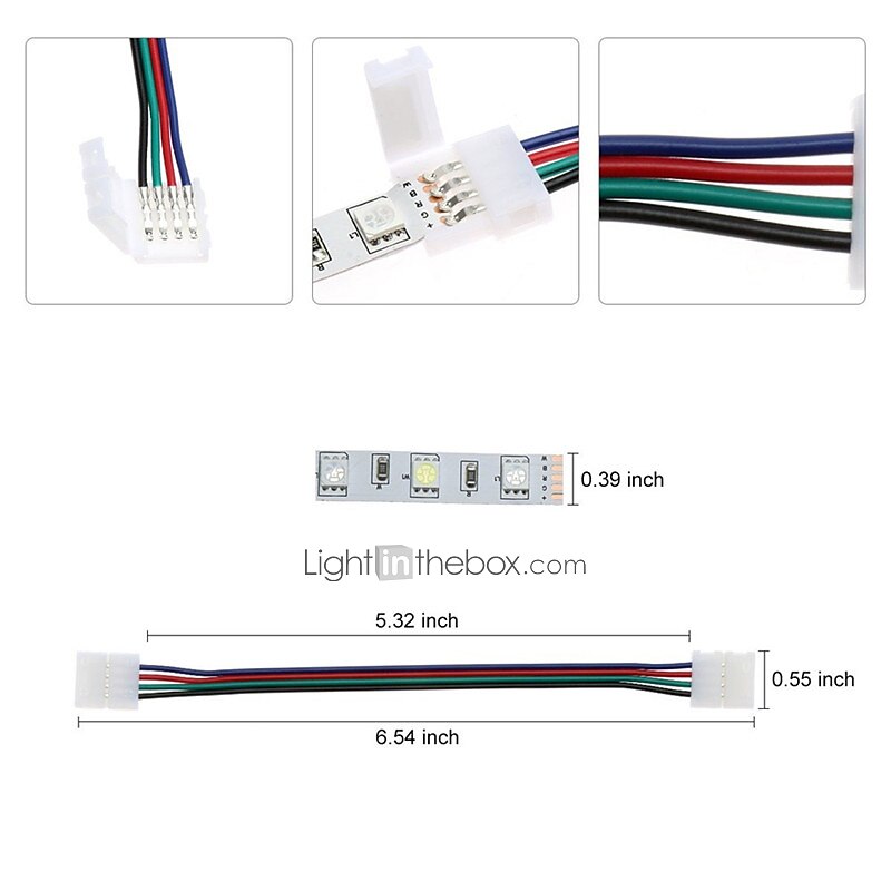 Smart 5050 LED Strip Lights Bluetooth WIFI App RGB Controlled Music Sync 10M 33ft Christmas Home Kitchen TV Party 300SMD with 24-Key Controller 2025 - $44.99 –P12