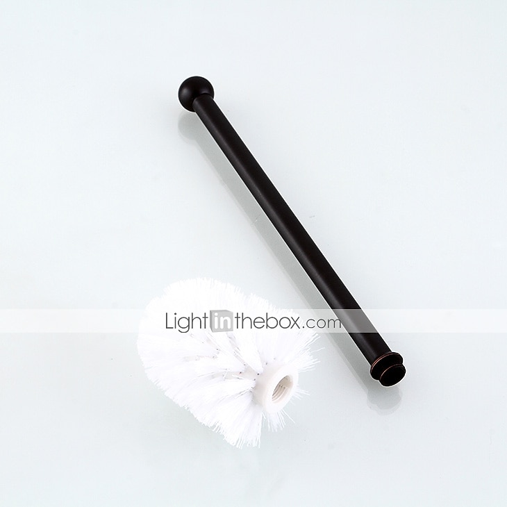 Toilet Brush with Holder,Antique Brass Wall Mounted Rubber Painted Toilet Bowl Brush and Holder for Bathroom 2025 - $52.99 –P7