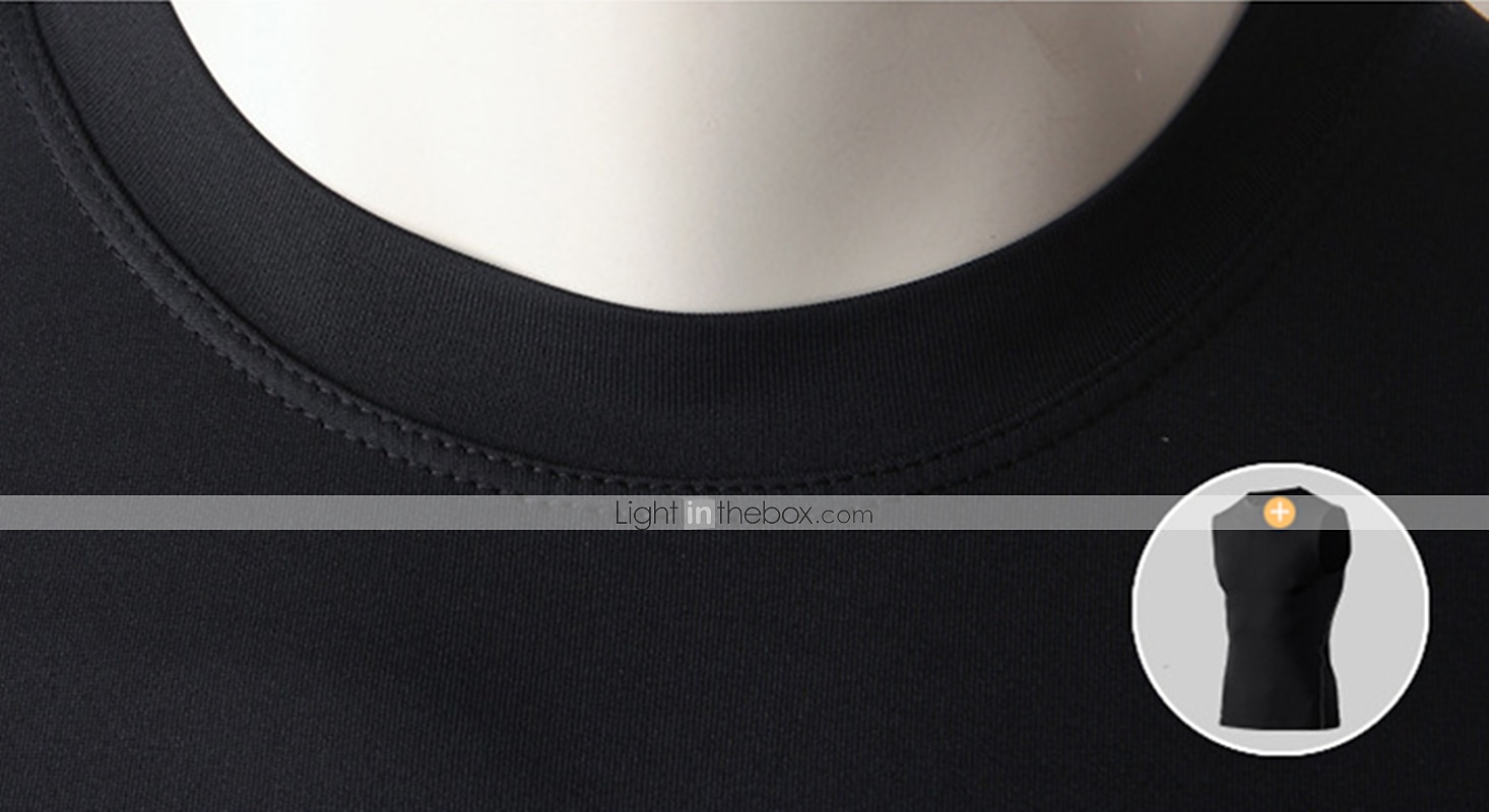 Hombre Camiseta sin mangas de gimnasio Camiseta sin Mangas de Compresión Sin Mangas Capa base Deportivo Otoño Poliéster Elastán Secado rápido Reductor del Sudor Entrenamiento de gimnasio Baloncesto 2025 - $12.99 –P6