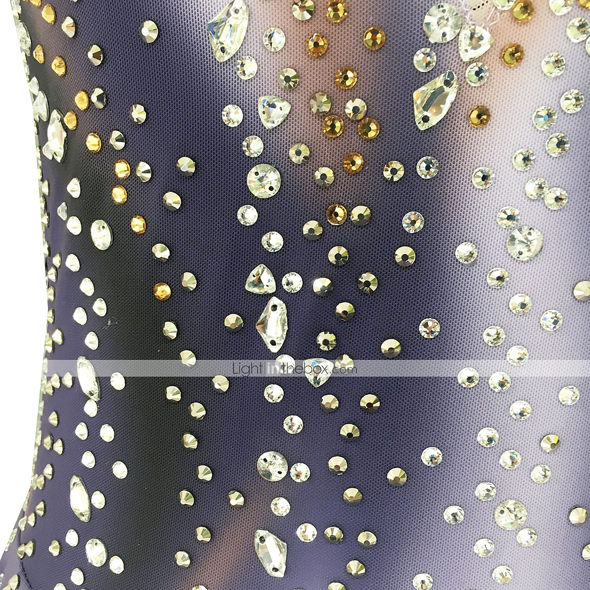 Šaty na bruslení Dámské Dívčí Buz Pateni Šaty Úbory Bílá Tmavě fialová Prašná růže Otevřít Zpět Spandex Lehce elastické Trénink Bruslařské oblečení Ručně vyrobeno Klasický Křišťál a napodobenina 2025 - $179.99 –P4