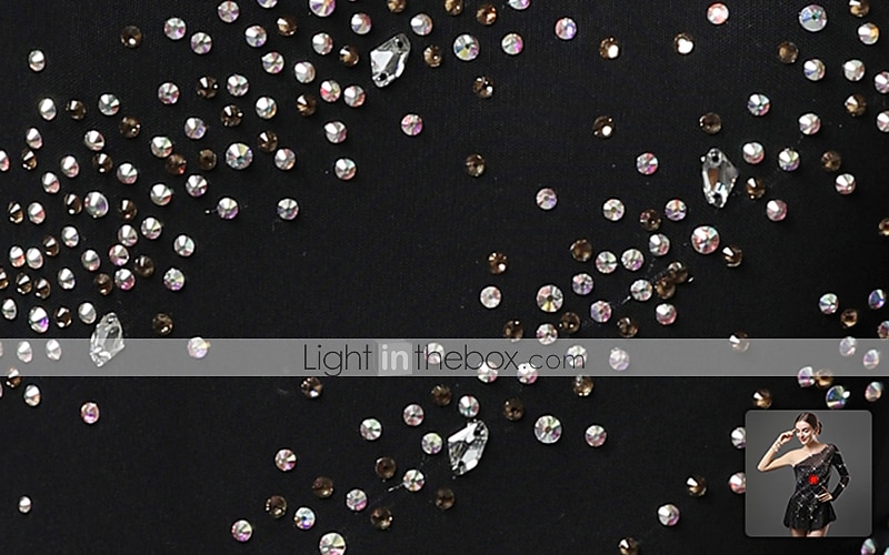 Sukienka łyżwiarska Damskie Dla dziewczynek Bruslení Sukienka Jasnożółty Perłowo-różowy Czarny Niejednolita całość Siateczka Spandeks Wysoka elastyczność Szkolenie Zawody Odzież łyżwiarska Ręcznie 2026 - $188.99 –P9