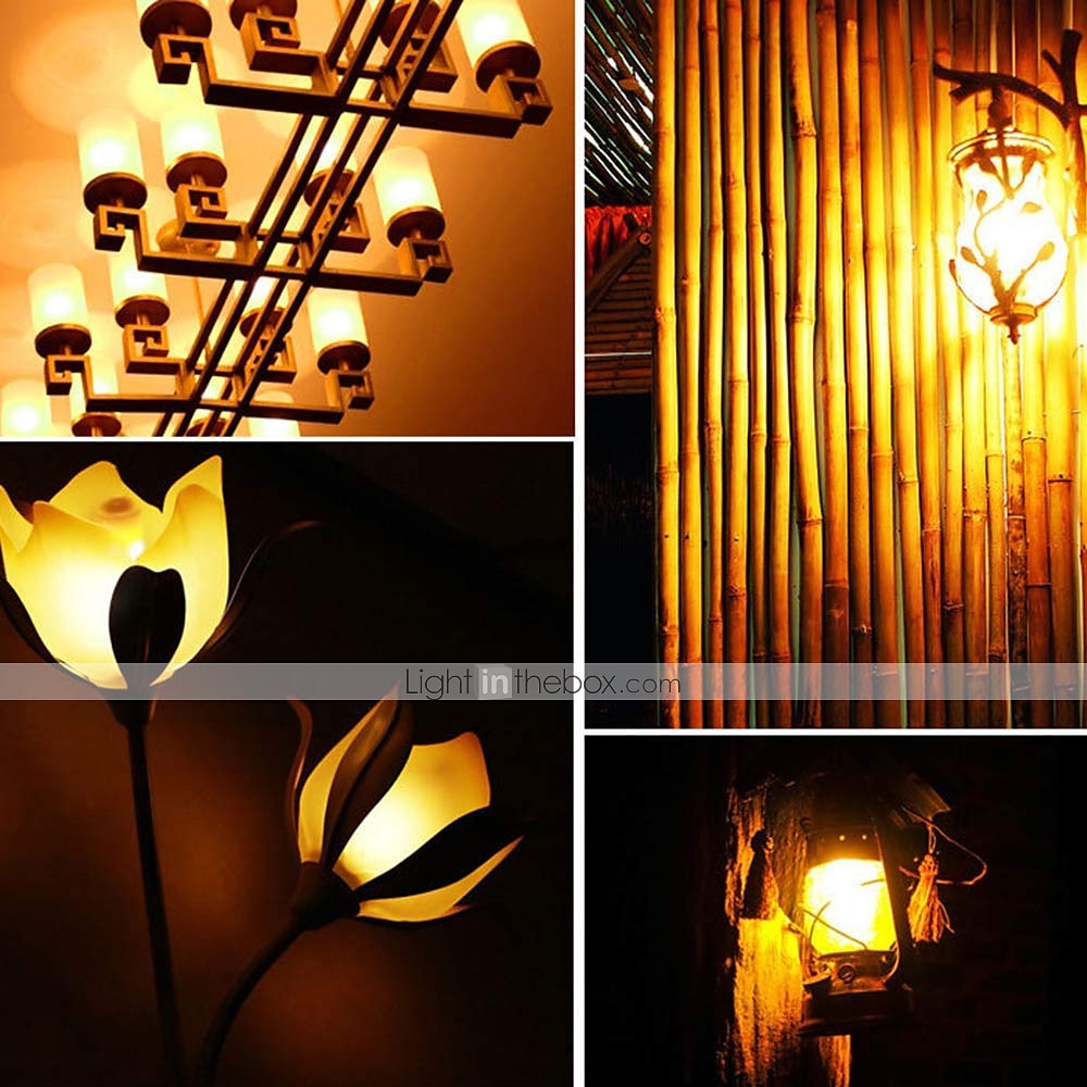4db g4 bi-pin mini villogó lángos led izzók kerámia talp 2w g4 led fáklya tűz halloween karácsonyra újév ünnepekre 1600k dc12v 2025 - $26.99 –P1