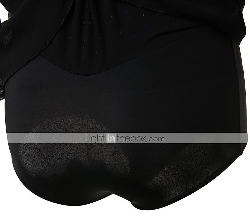 Kunstschaatsjurk Dames Voor meisjes Schaatsen Jurken Outfits Zwart Netstof Spandex Hoge Elasticiteit Oefenen Professioneel Wedstrijd Kunstschaatskleding Anatomisch ontwerp Sneldrogend Met de hand 2025 - $112.99 –P10
