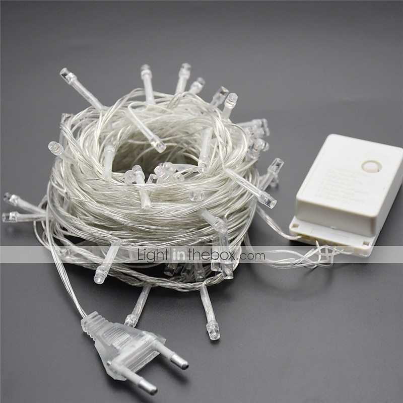 led hálós lámpák függönyfüzér lámpák 6mx4m 672leds 3mx2m 200leds 1,5mx1,5m 96 leds fehér meleg fehér kék több szín szoba party dekorációhoz csatlakoztatható 220v 2025 - $26.99 –P6